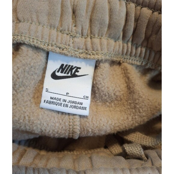 Nike Sportswear Club Fleece Sweatpants Mens Small Tan Jogger Pants  BV2671-247 - Picture 6 of 9